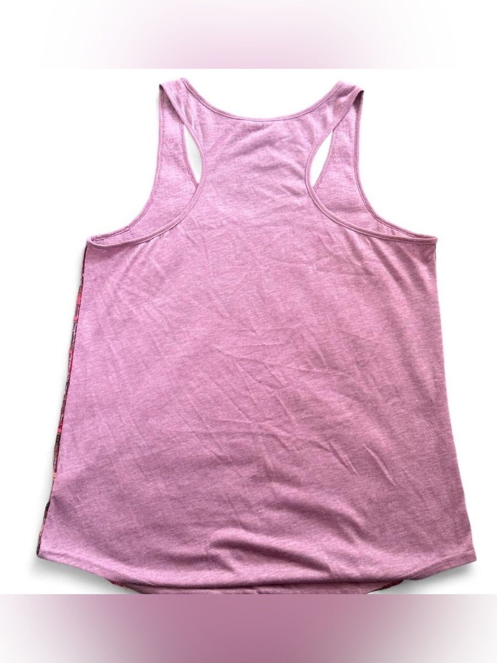Fossil Pink Multi Sequin Racerback Tank - Picture 2 of 5